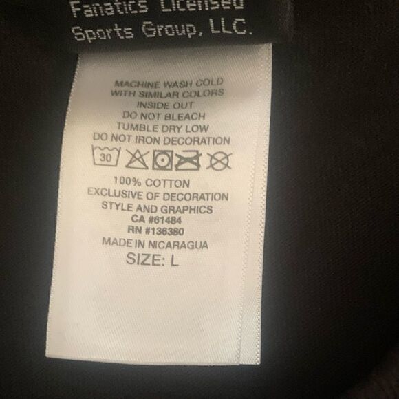 Harley Davidson Black Graphic T-shirt Riverside California Size Large - Picture 6 of 6